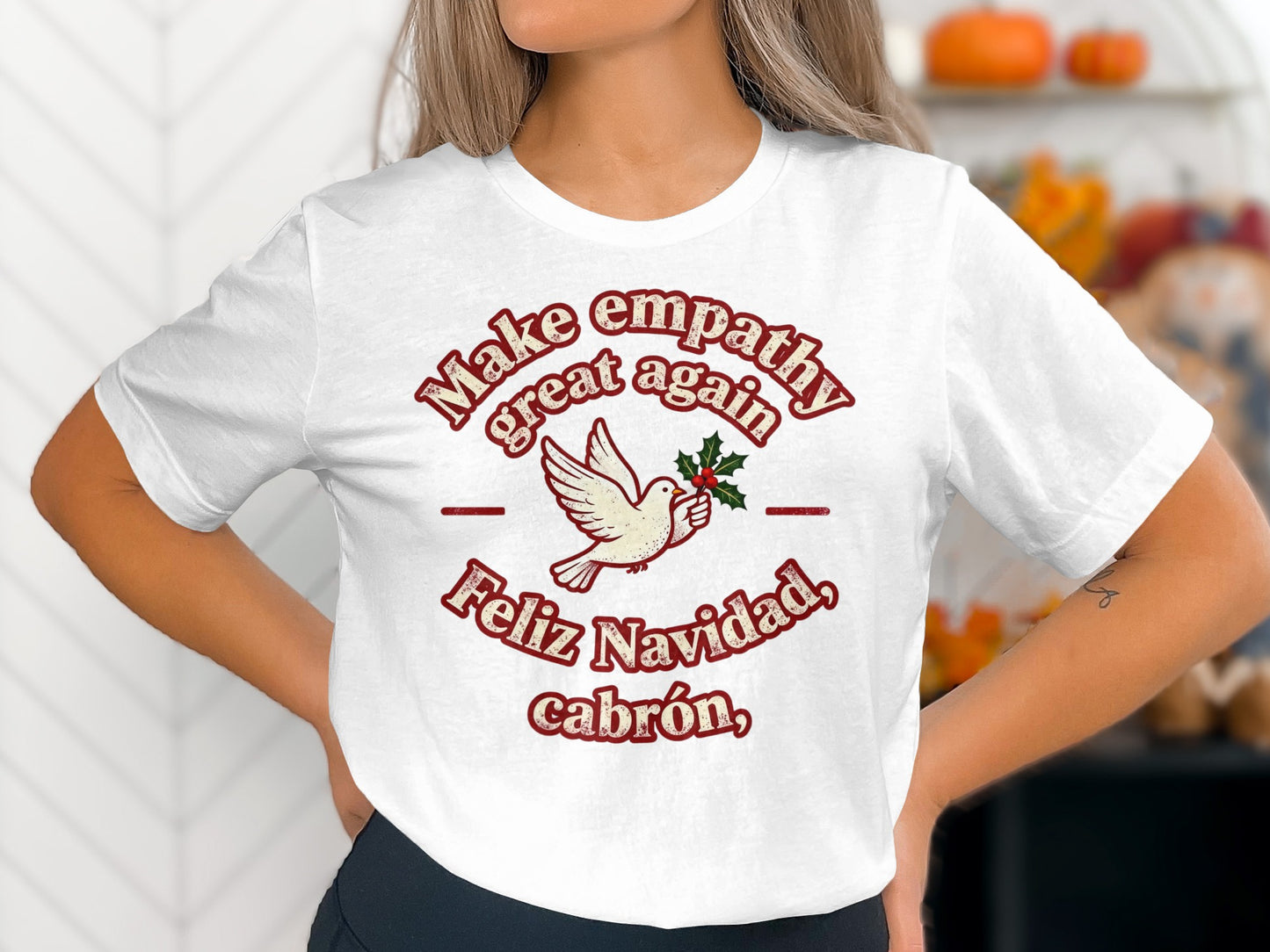 Make Empathy Great Again Feliz Navidad Shirt