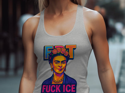 Colorful FDT F*CK ICE Graphic Tank Top product type