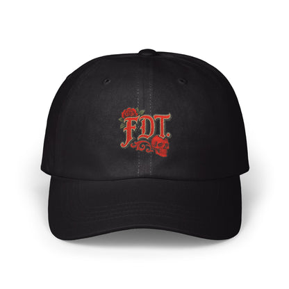 FDT Skull and Rose Design Black Hat product