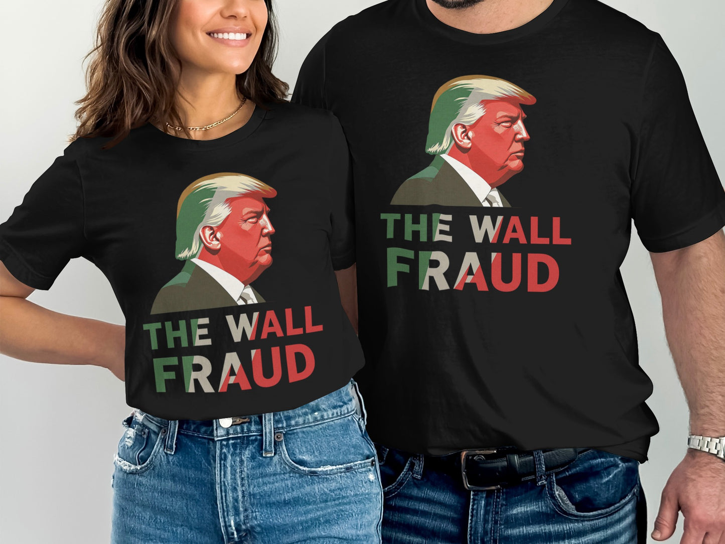 The Wall Fraud Graphic Statement T-Shirt product type