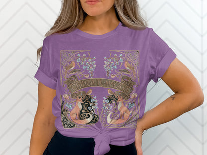 Chinga Tu Magia Vivid Graphic Artistic Design Shirt
