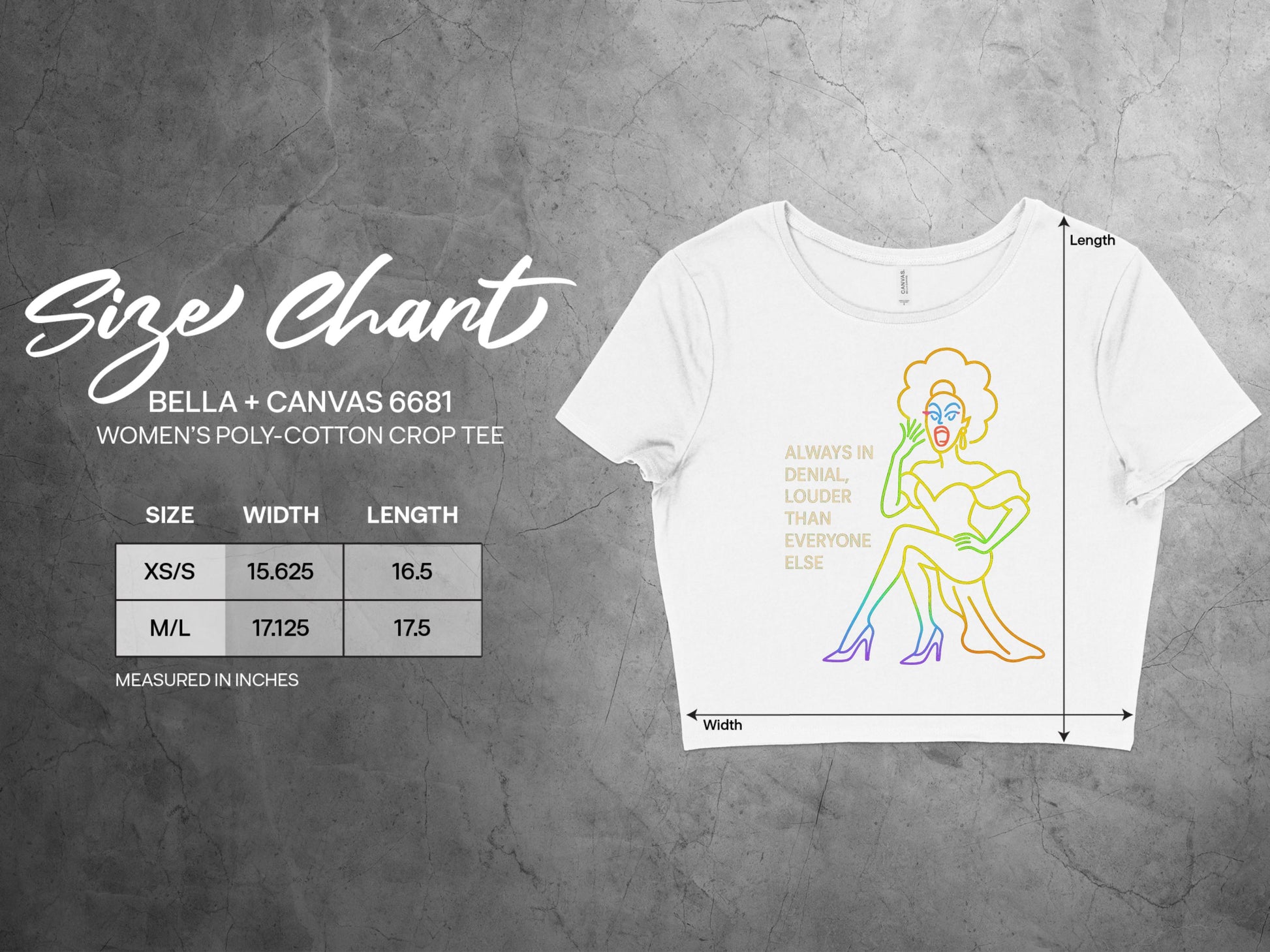 Always In Denial Louder Than Everyone Else tee product