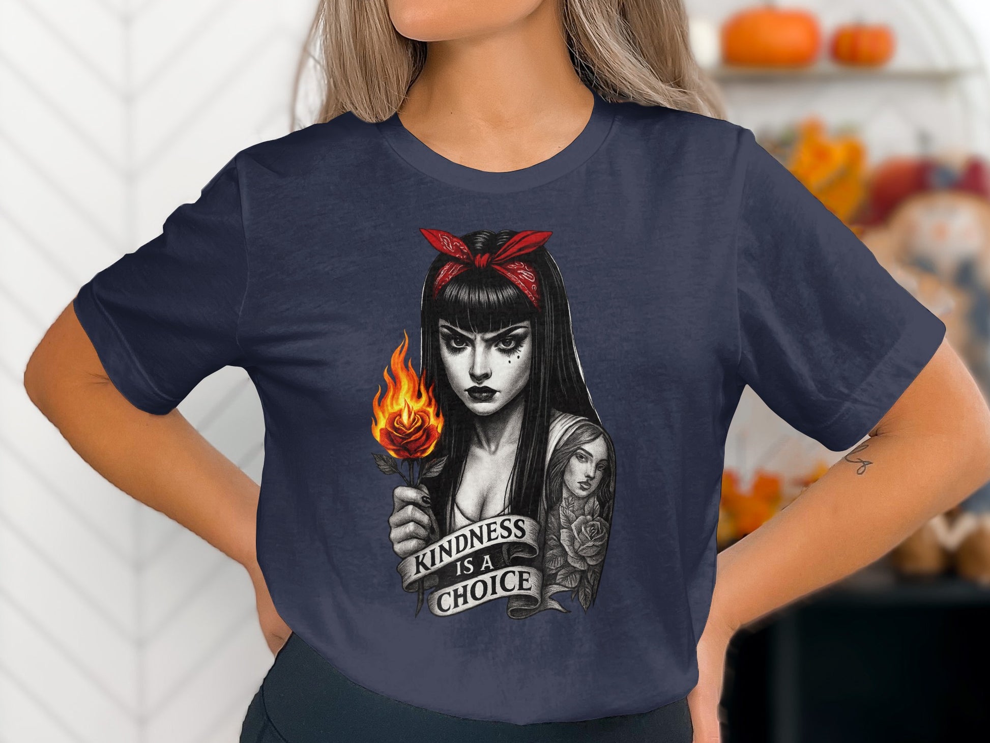 Kindness Is a Choice Fierce Design Graphic T-Shirt product