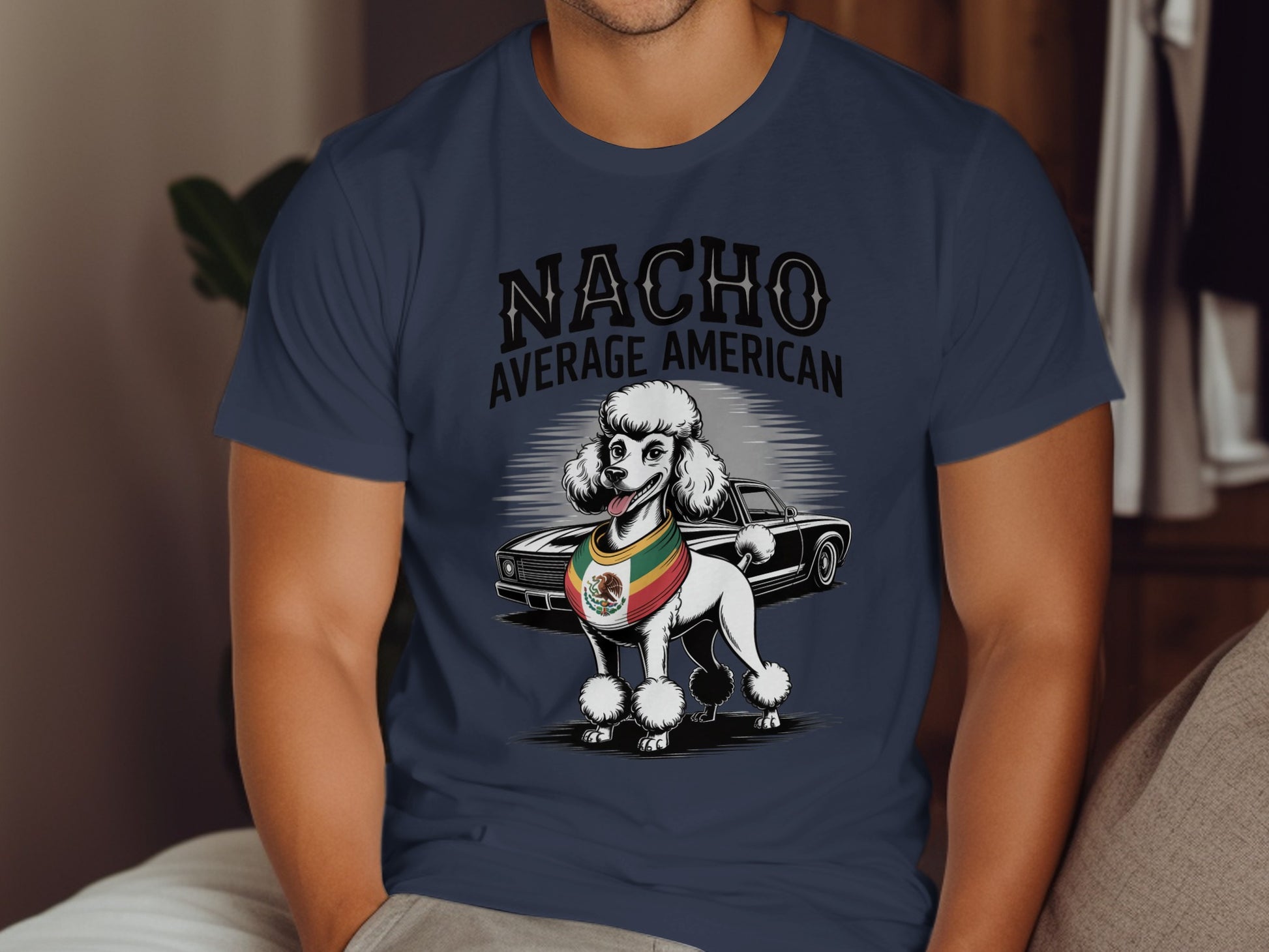 Nacho Average American Funny Dog Lover Shirt product