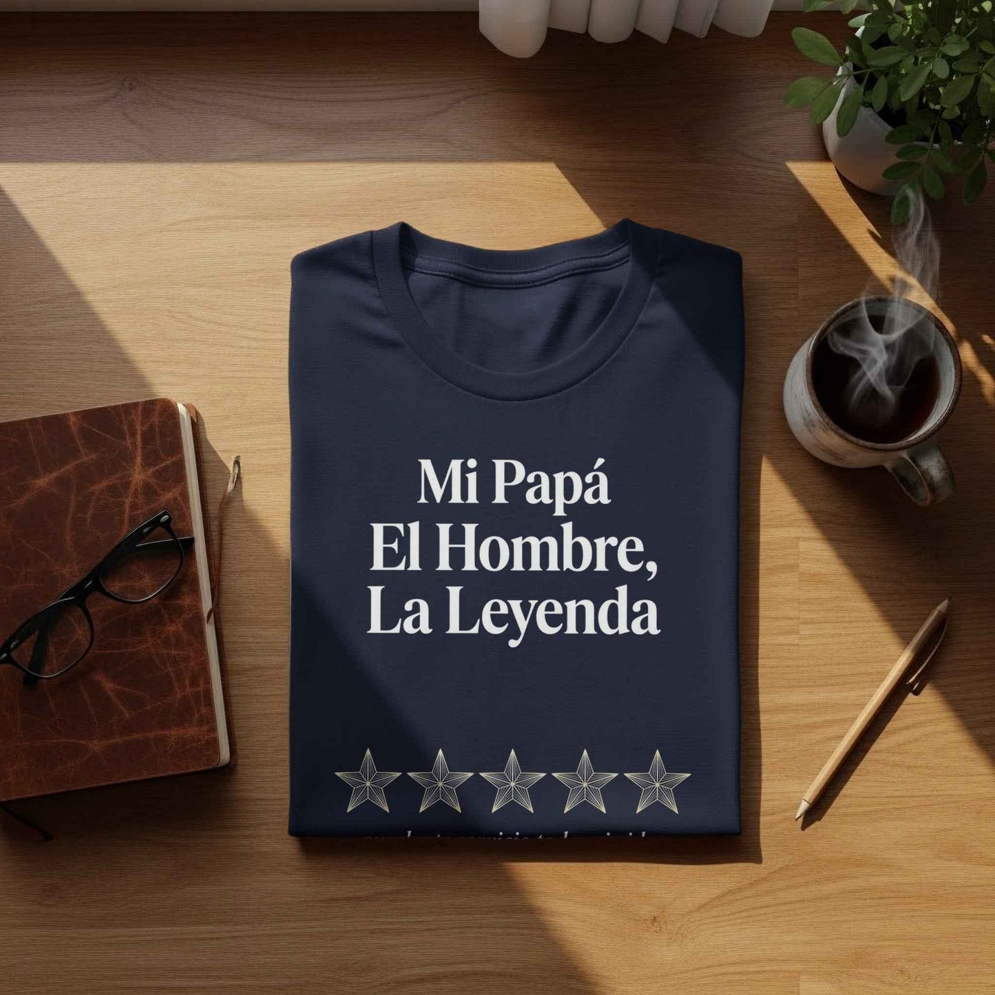 Funny Dad Shirt: Mi Papá La Leyenda T-Shirt Mi Papá, La Leyenda T-Shirt