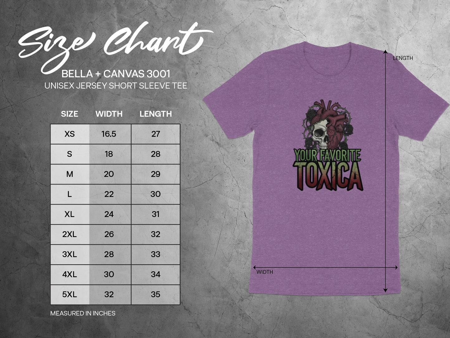 Your Favorite Toxica Unisex Jersey Short Sleeve Tee