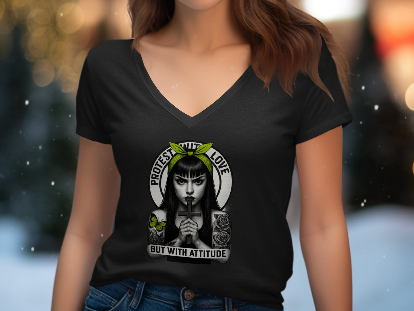 Professional Love But With Attitude T-shirt product type