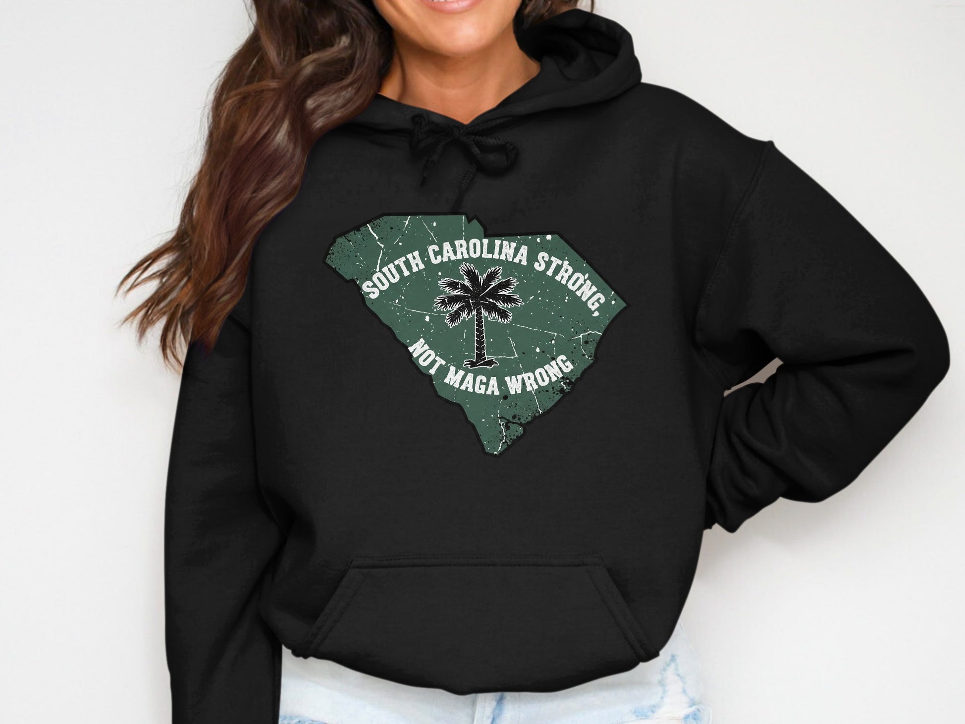 South Carolina Strong Not Maga Wrong Hoodie product