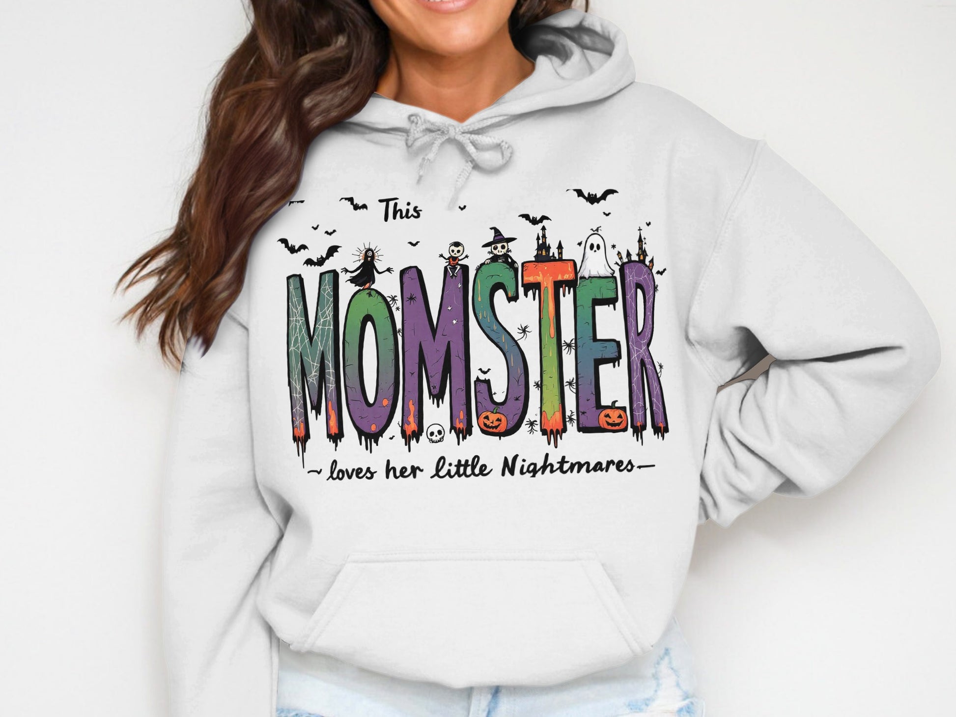 This Momster Halloween Themed Hoodie product