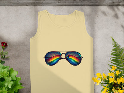 Colorful Sunglasses Graphic Printed on Tank product