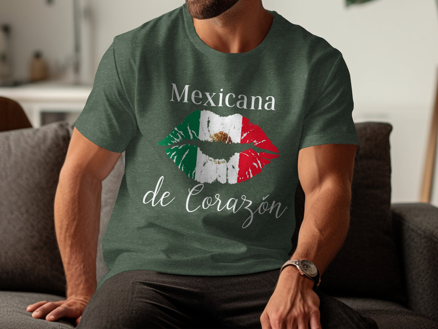 Mexicana de Corazón Lip Art Graphic Tee product