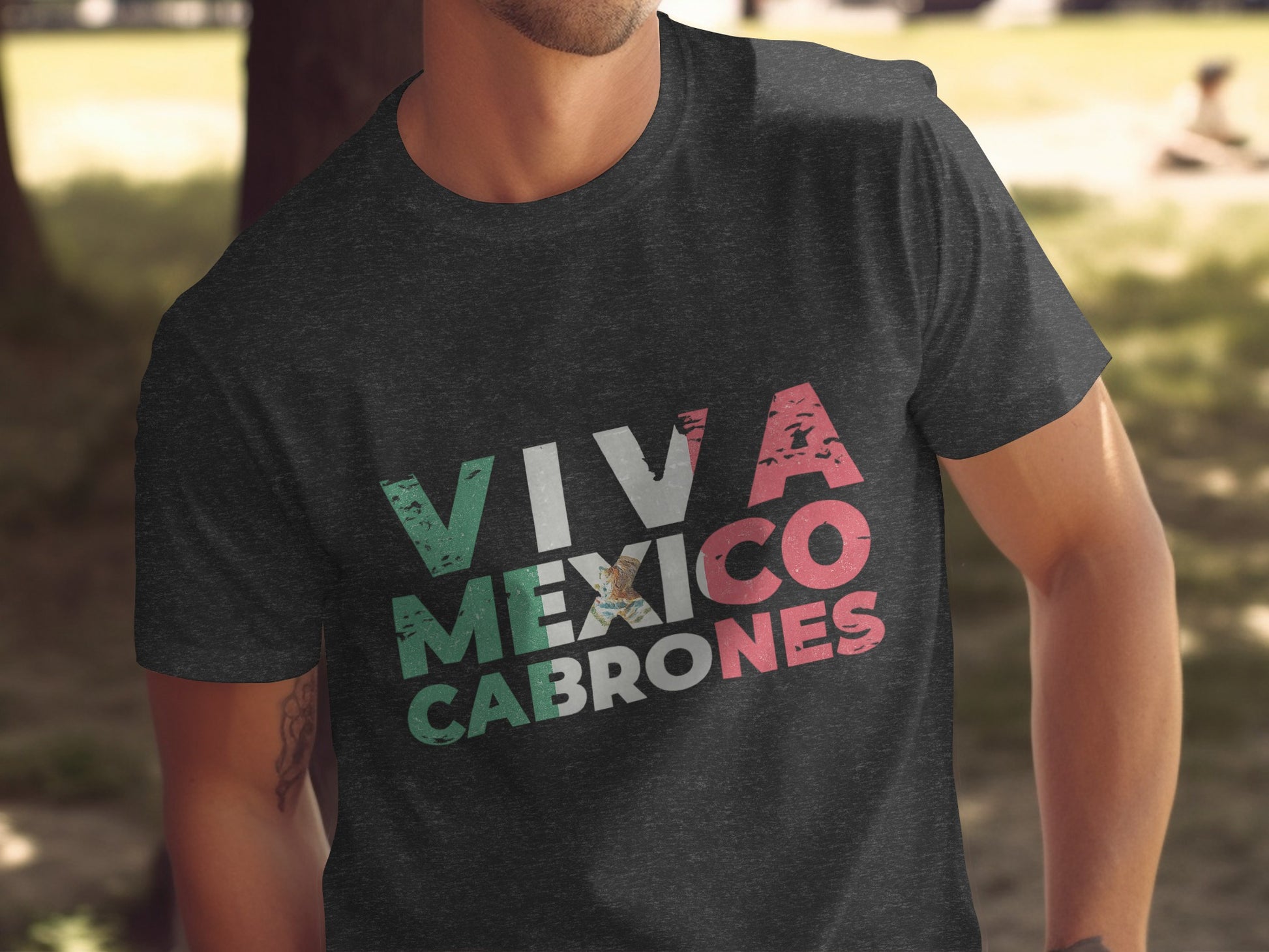 Viva Mexico Cabrones Casual Wear T-Shirt product type