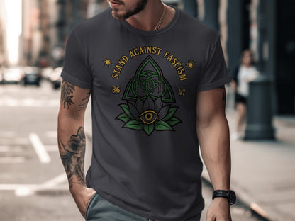 Stand Against Fascism Graphic T-Shirt Product
