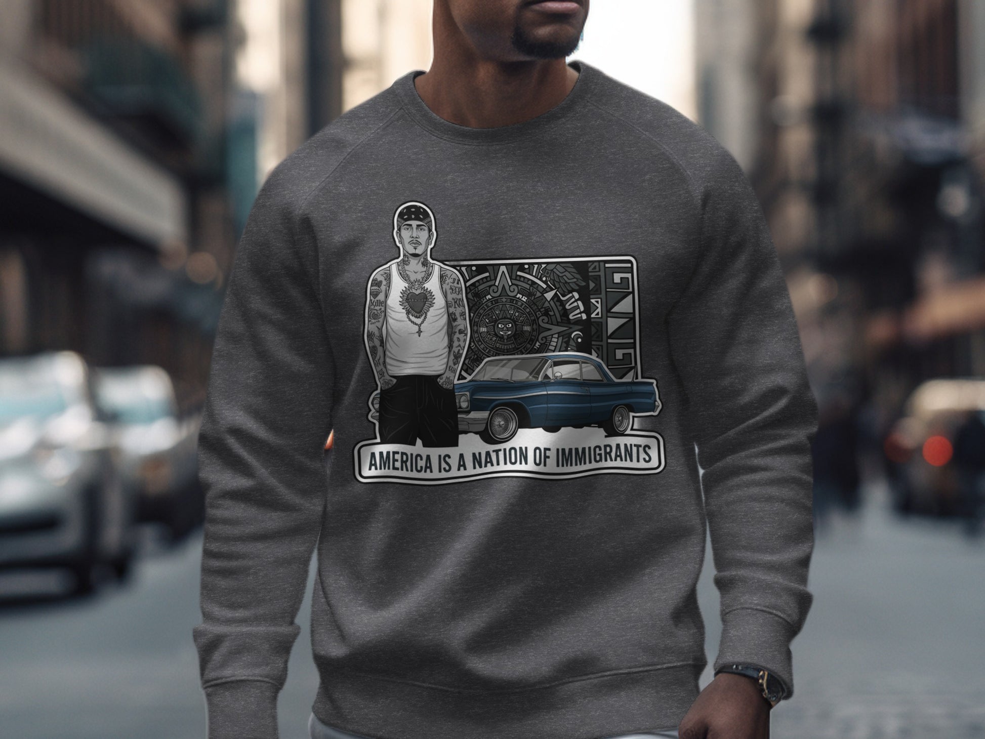 America Is A Nation Of Immigrants sweatshirt