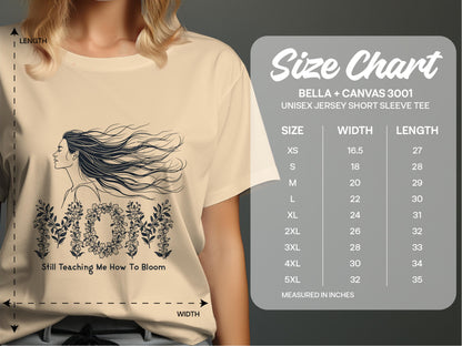 Still Teaching Me How to Bloom Graphic Tee product