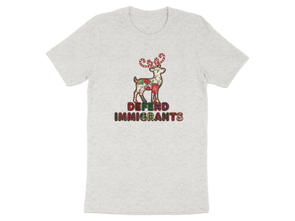 Stylish Reindeer Defend Immigrants Shirt