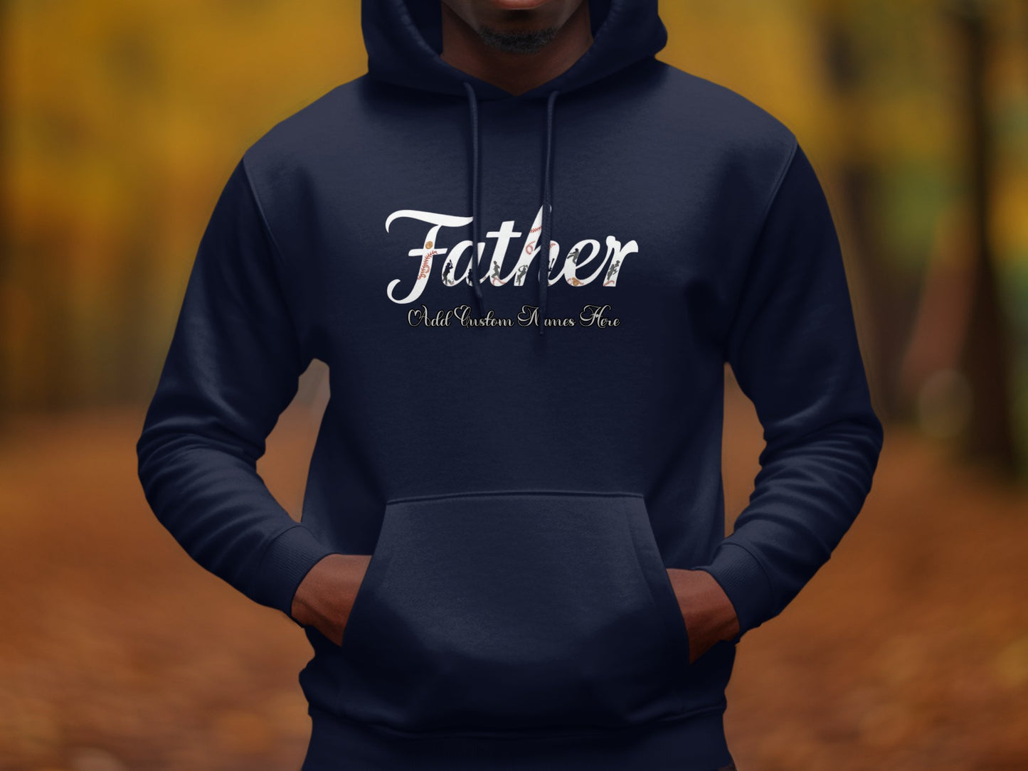 Father Hoodie Casual Comfort Men's Fashion product