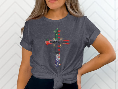 United by Grace Cross Graphic T-Shirt product