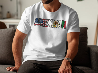 American Mexican Pride Graphic T-Shirt product type