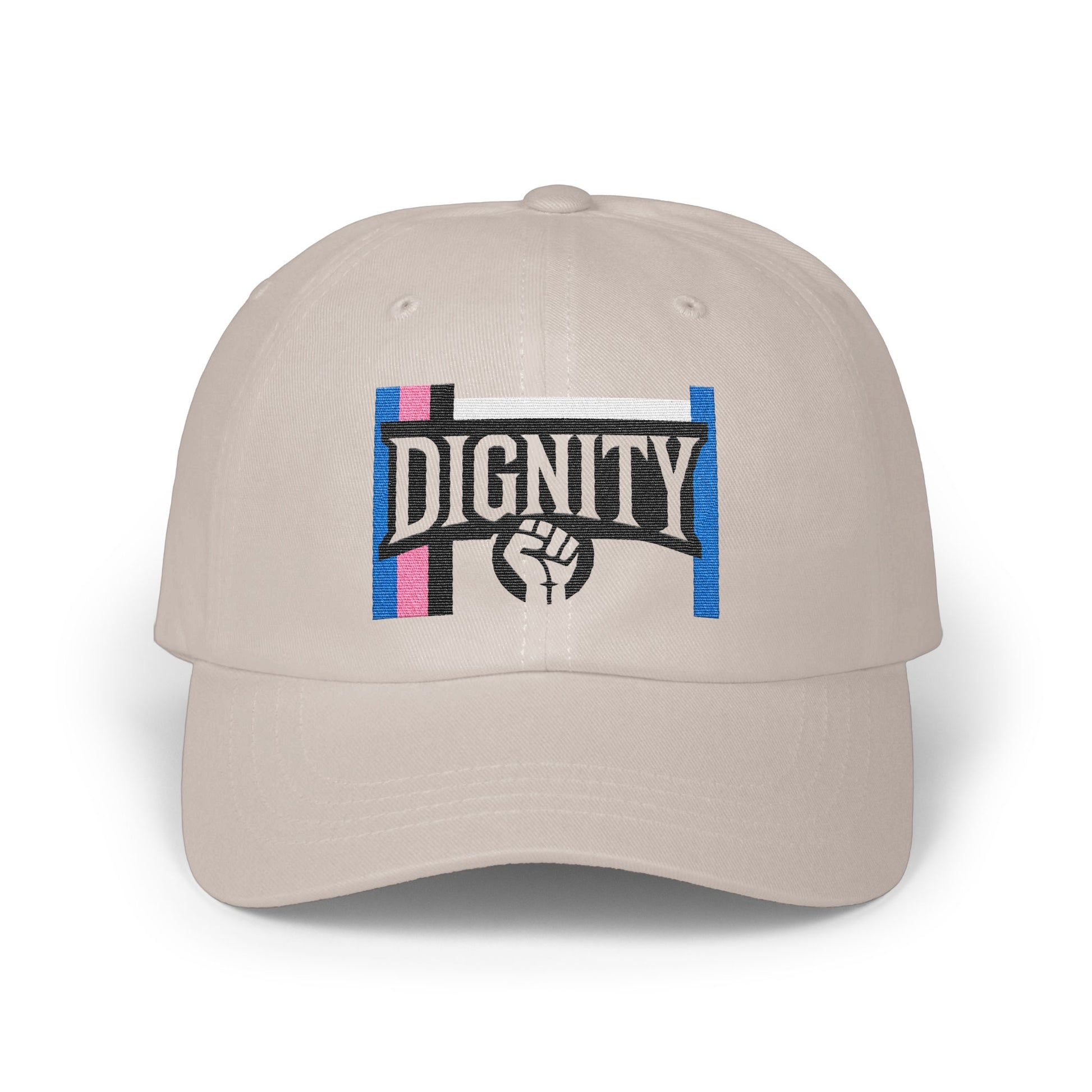 Dignity Displayed Boldly on High Quality Cap product
