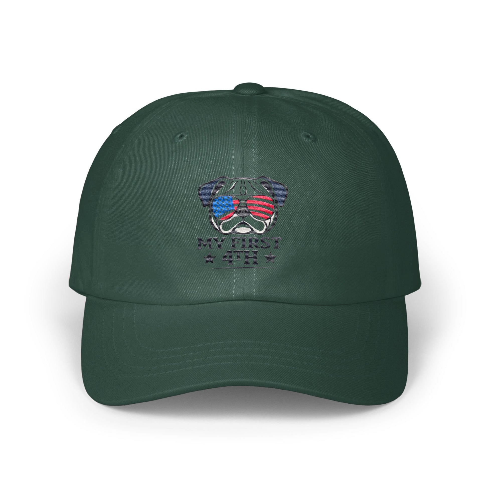My First 4th Bulldog Embroidered Hat product