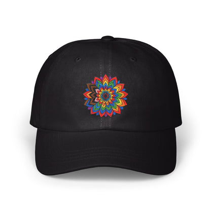 Colorful Mandala Art Design Black Hat product