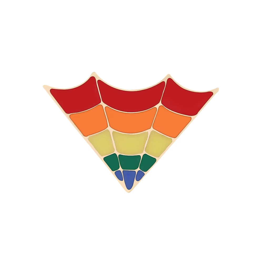Celebrate Love with Our Custom Rainbow Enamel Pins - Stylish LGBT Brooches Featuring Heart and Gesture Designs for Bags, Shirts, and Lapels - Perfect Unique Jewelry Gifts