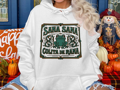 Sana Sana Colita De Rana Graphic Hoodie product