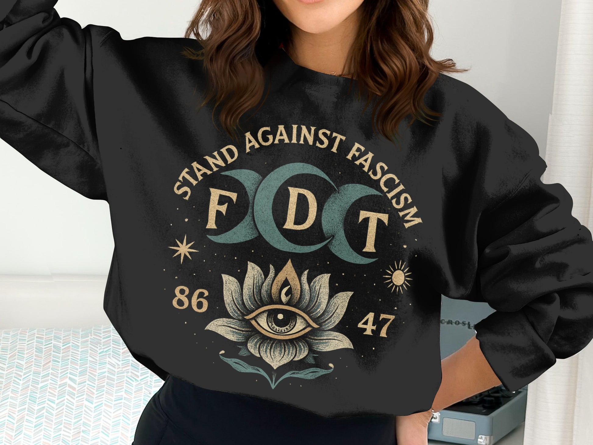 Stand Against Fascism FDT Graphic Black Product Type