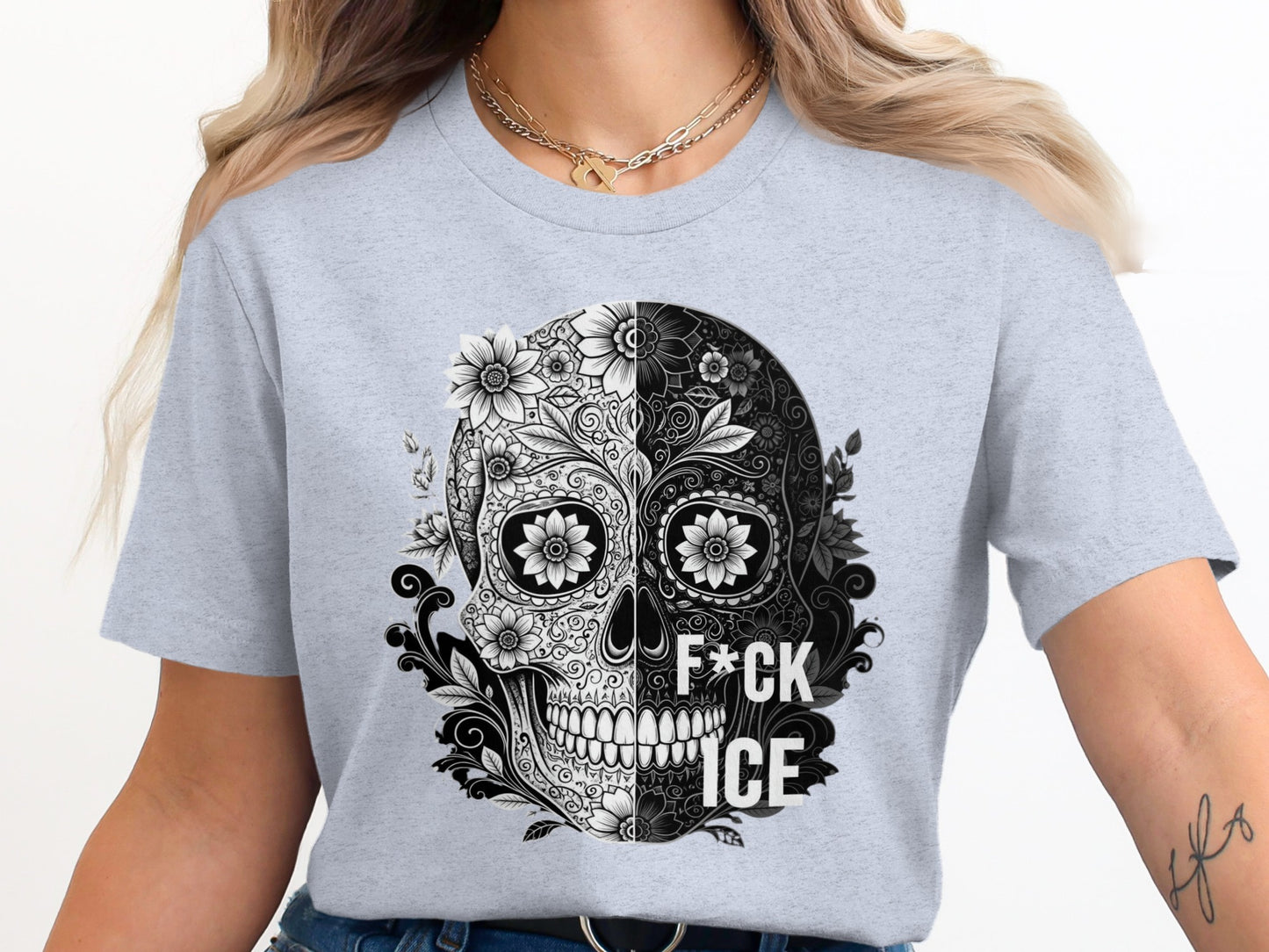 Sugar Skull F*ck Ice Graphic Tee Shirt product type