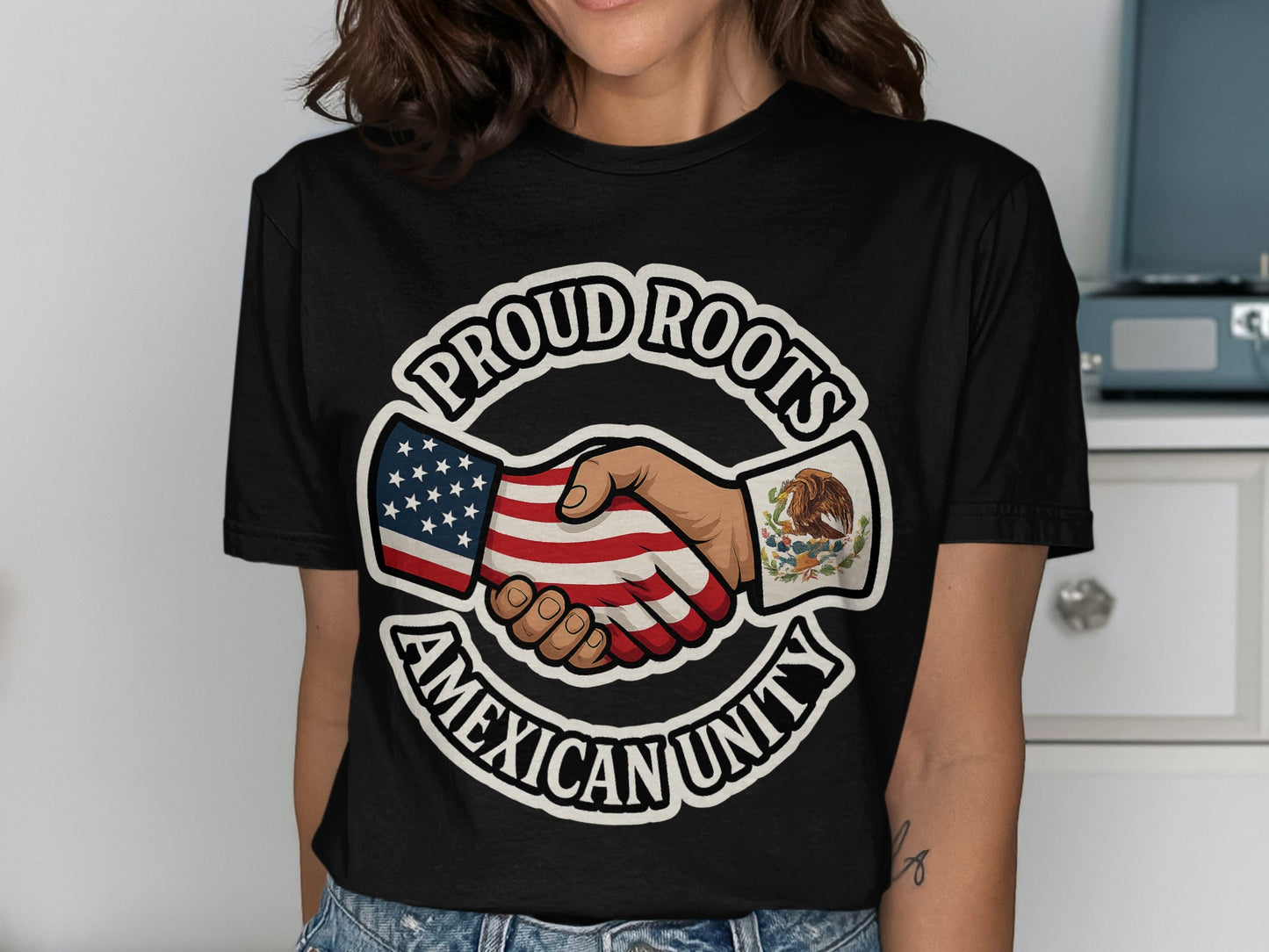 Proud Roots Mexican Unity Graphic T-shirt product