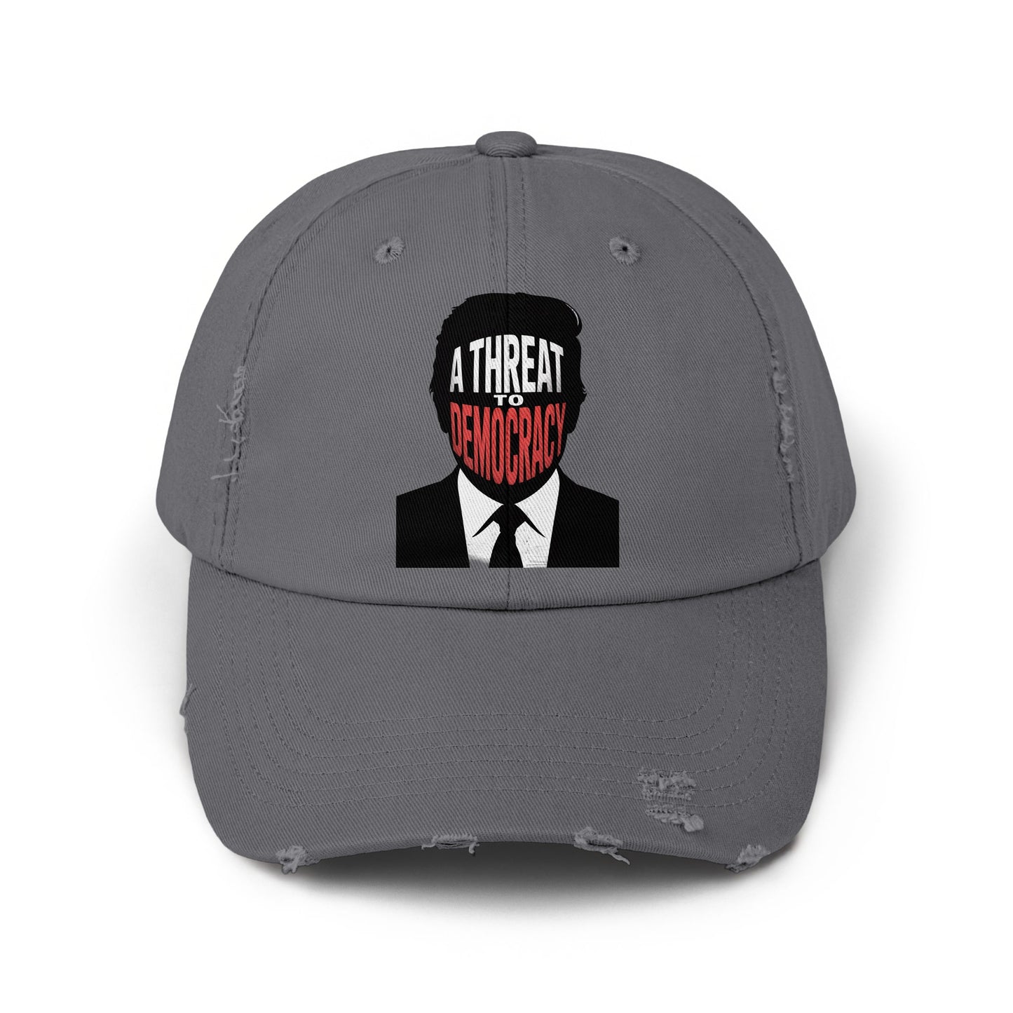 A Threat To Democracy Distressed Baseball Cap product type