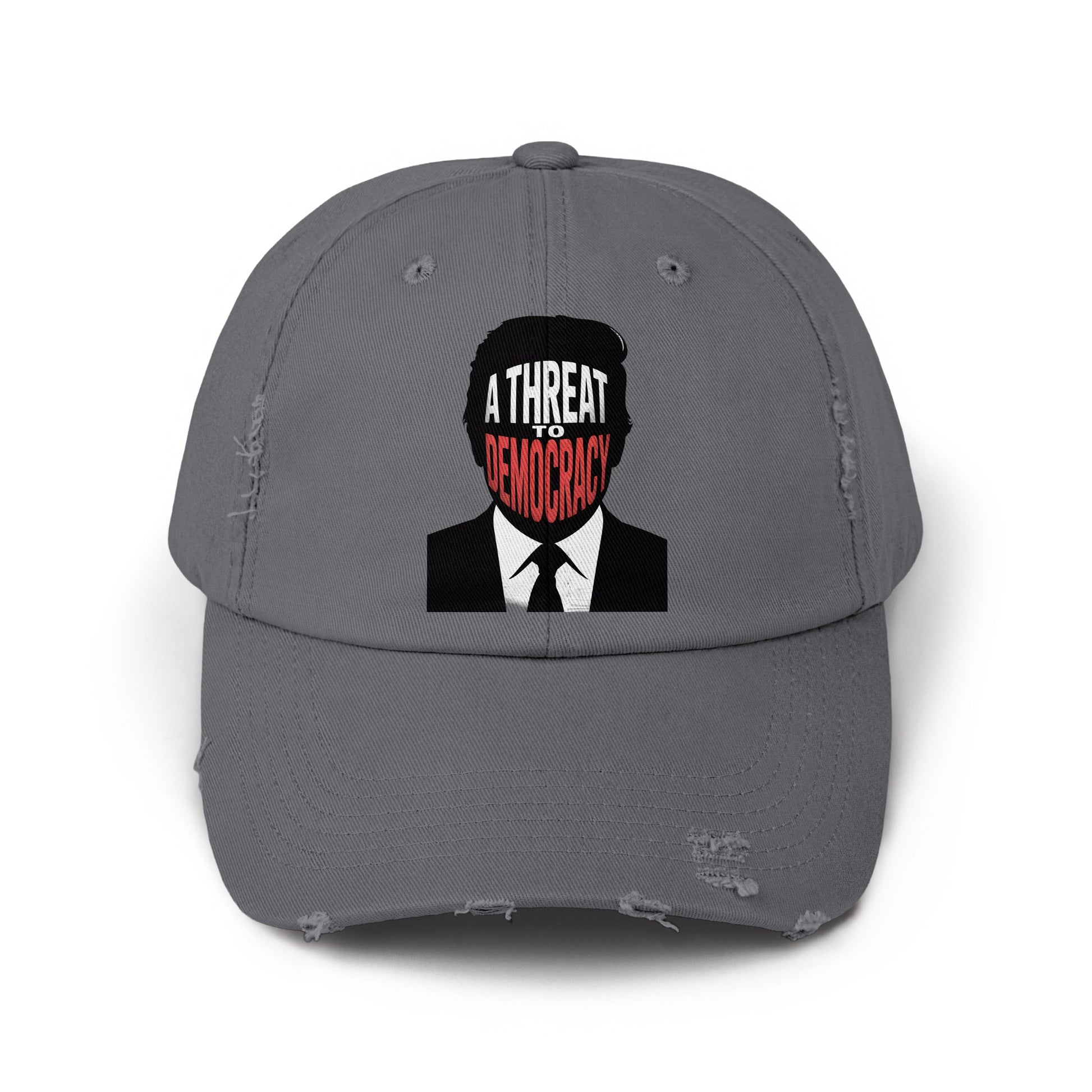 A Threat To Democracy Distressed Baseball Cap product type