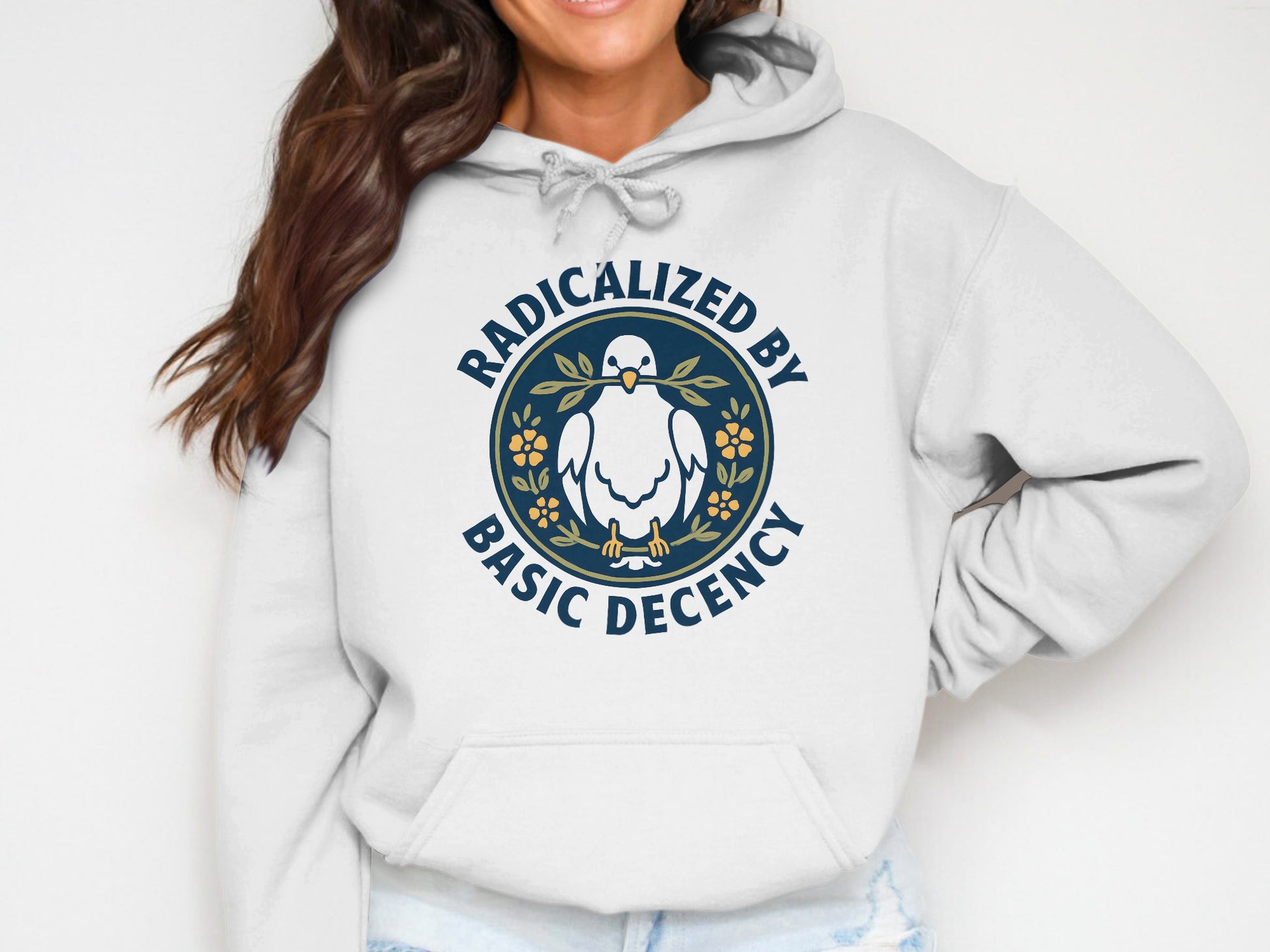 Radicalized By Basic Decency Hoodie product