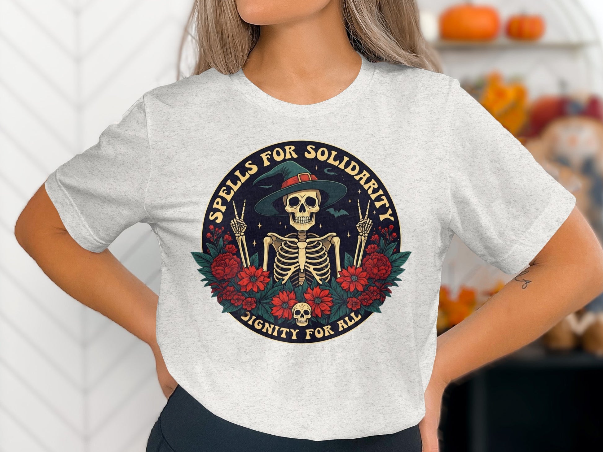Spells for Solidarity Jignity for All T-shirt product type