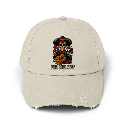FTD Melody Skeleton with Guitar Embroidered Hat product
