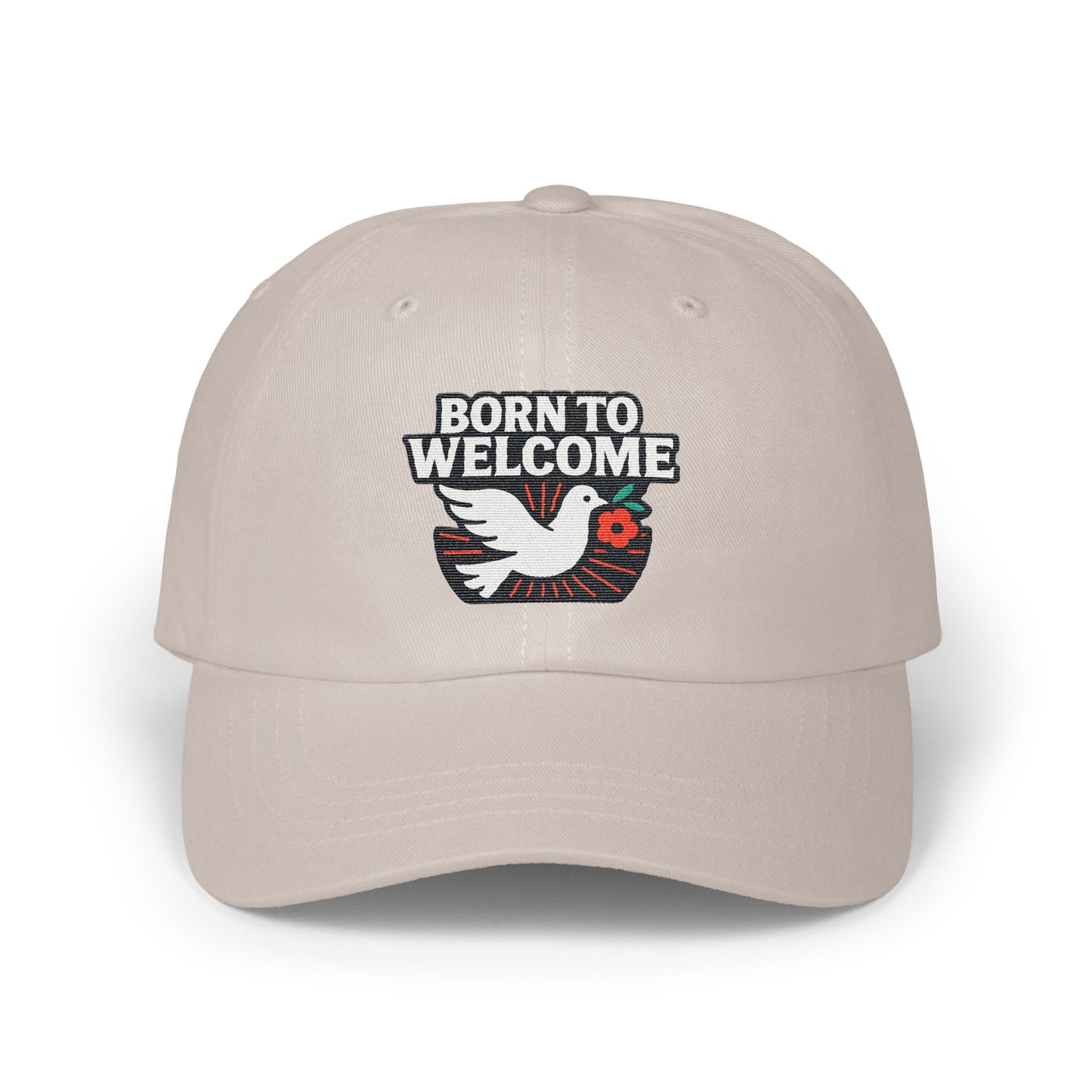 Born to Welcome White Pigeon Hat Cap product