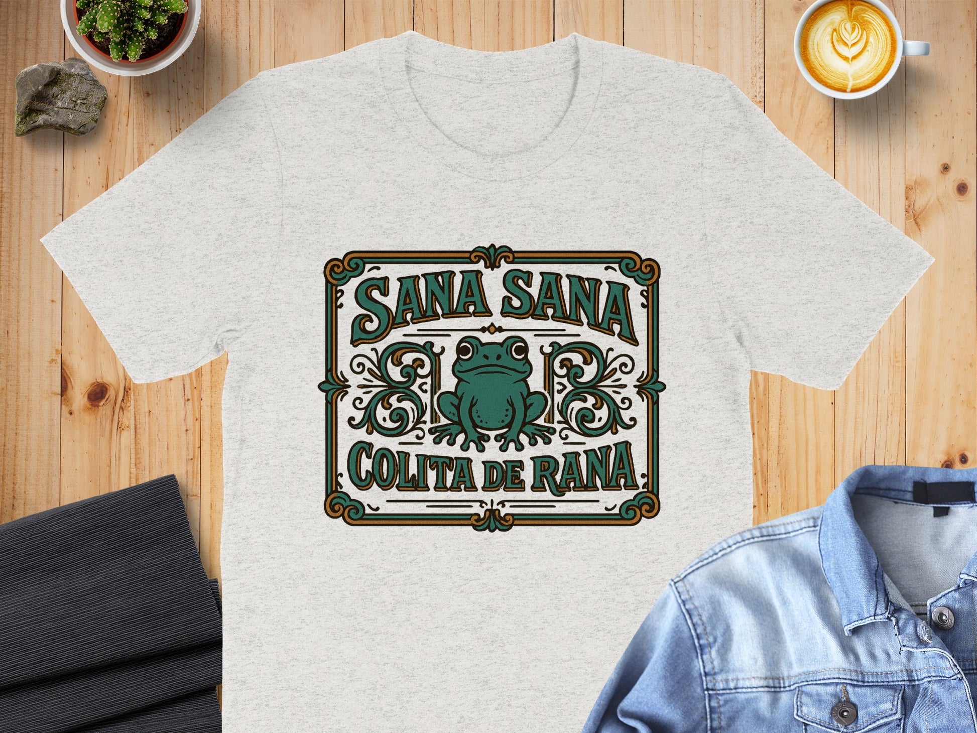 Sana Sana Colita De Rana Frog Graphic T-shirt product