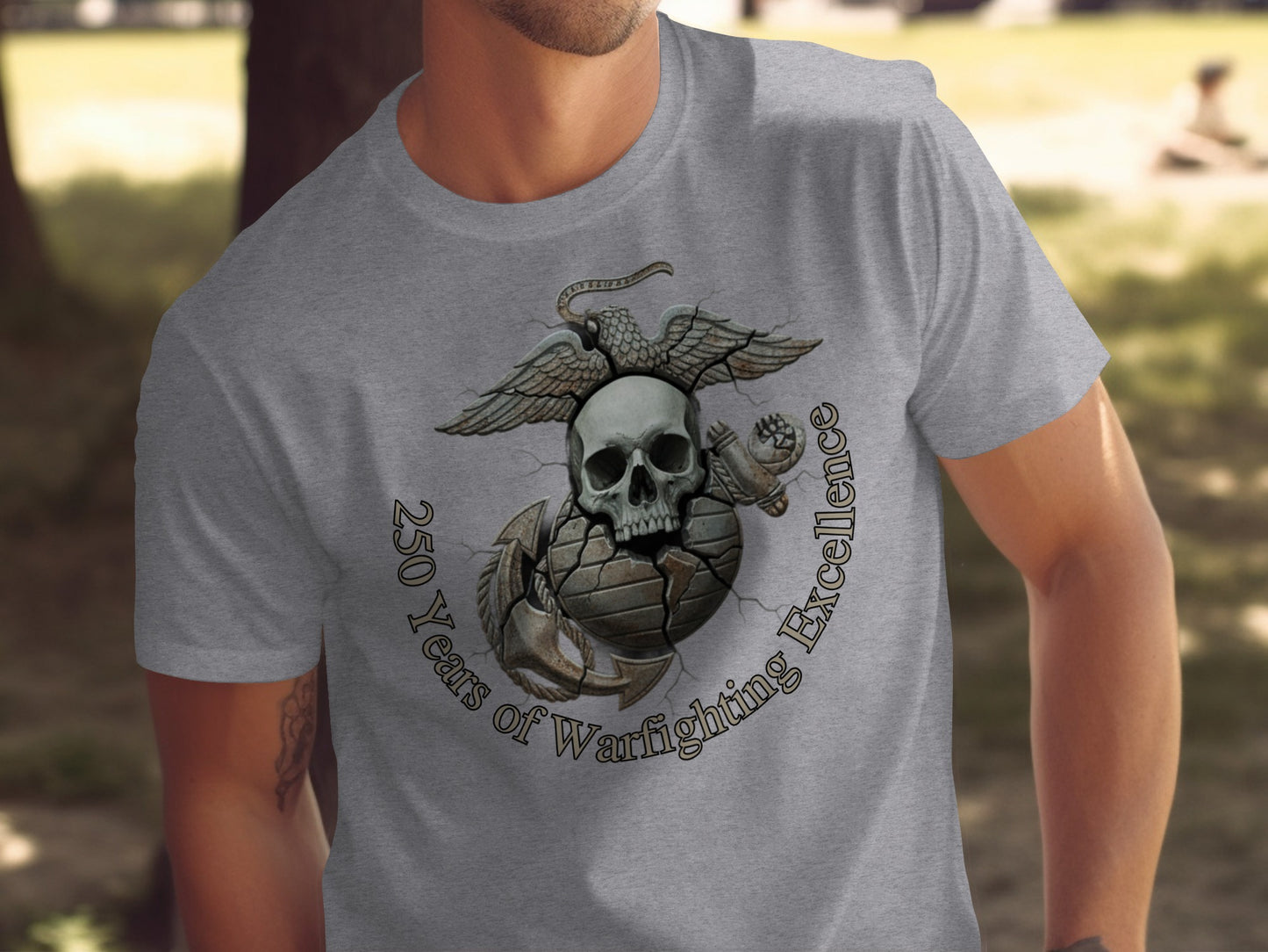 250 Years of Warfighting Excellence Graphic T-Shirt