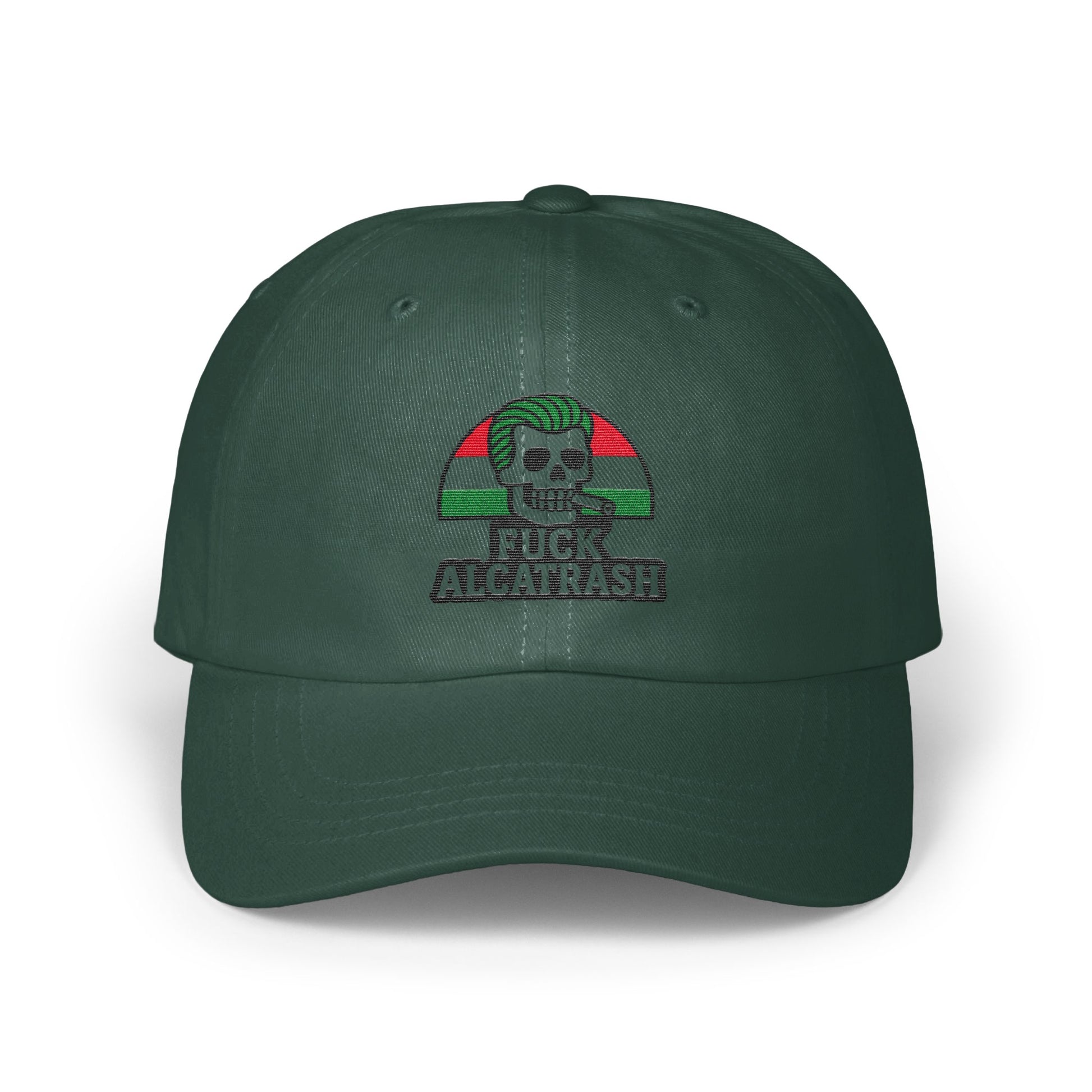 Green Fuck Alcatrash Skull Hat product