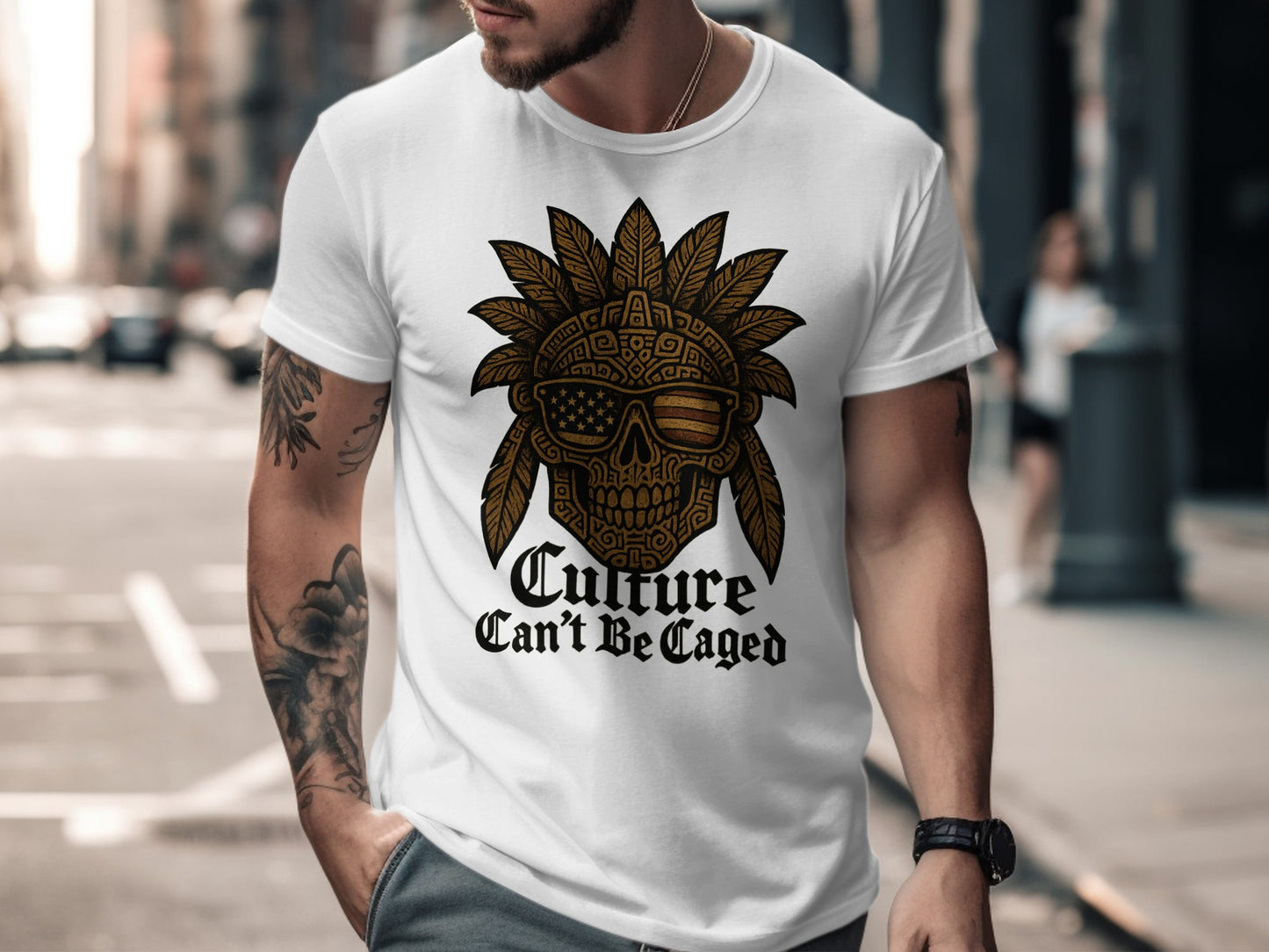 Culture Can't Be Caged Graphic Tee Product