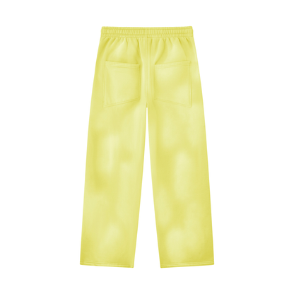 Abolish Ice Unisex Sunfade Wide Leg Fleece Sweatpants