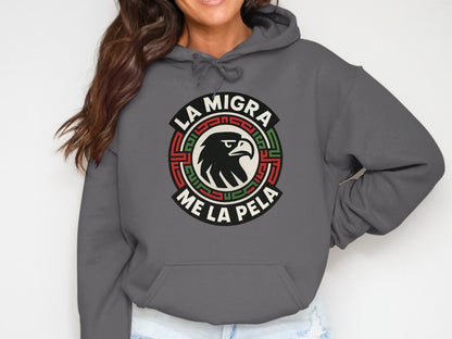 La Migra Me La Pela Graphic Hoodie product