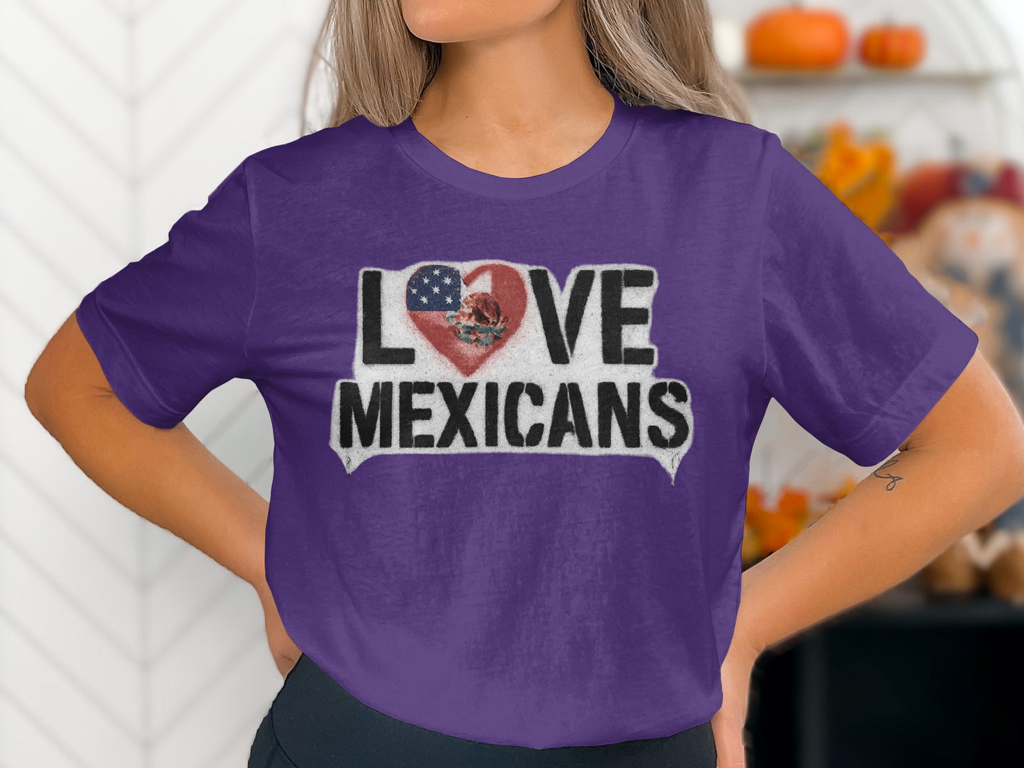 Love Mexicans Graphic Casual T-Shirt product