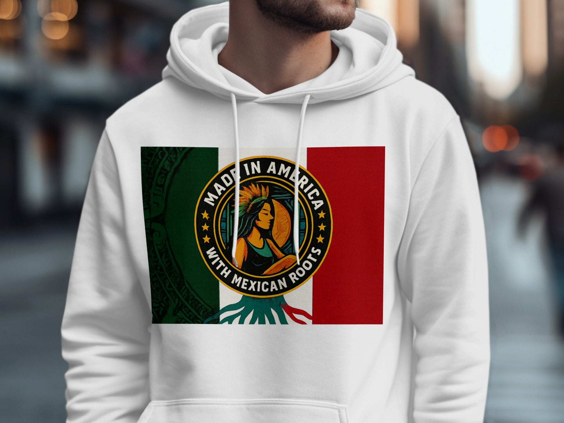 Made in America with Mexican Roots Hoodie product