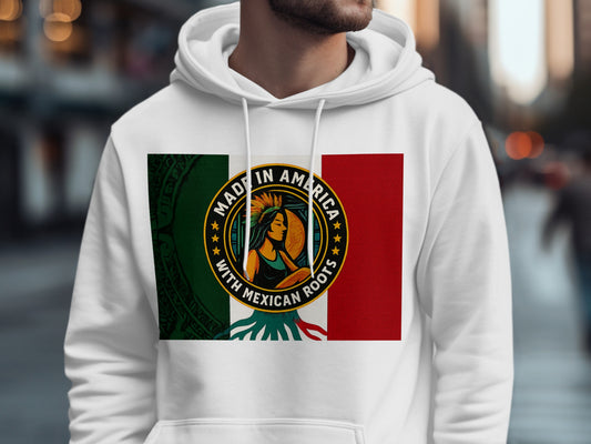 Made in America with Mexican Roots Hoodie product