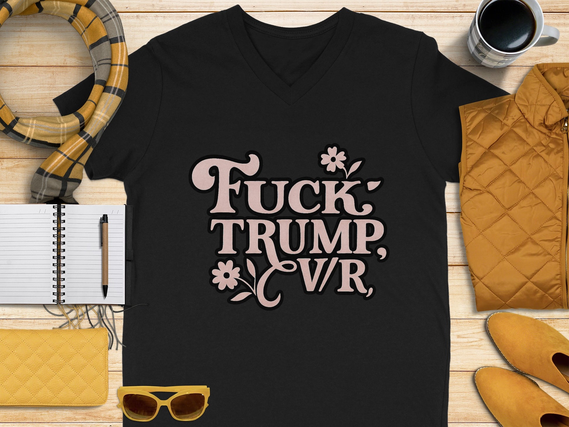 Fuck Trump V/R T-shirt