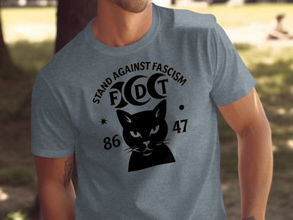Stand Against Fascism FDCT 86 47 T-Shirt