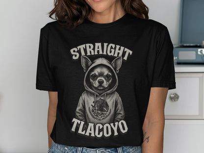 Straight Tlacoyo Hoodie Chihuahua Art product
