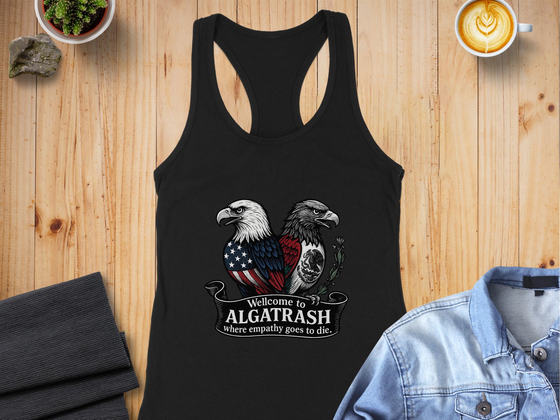 Welcome to Algatrash Empathy Die Tank Top product type